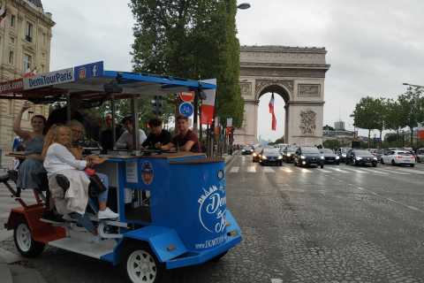 Paris: Beer Bike Bar With Drinks Included