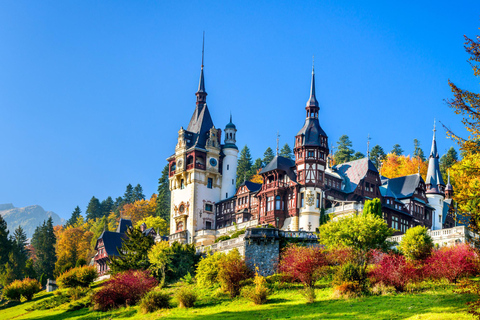 Bucareste: Castelo de Drácula, Castelo de Peles e viagem a BrasovBucareste: Castelo de Bran, Castelo de Peles e excursão de um dia a Brasov