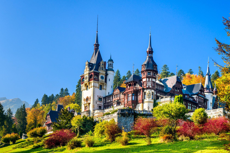 Bucarest: Visita de un día al Castillo de Bran, el Castillo de Peles y Brasov