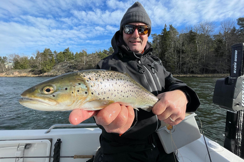 Stockholm: sportvissen in de archipelHalve dag