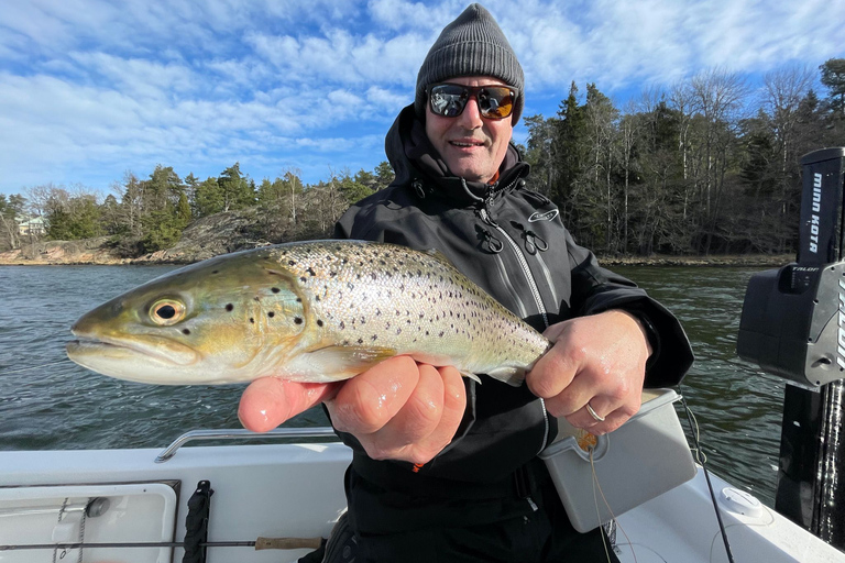 Stockholm: sportvissen in de archipelHalve dag