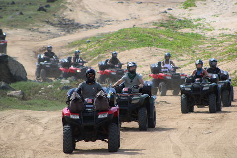 Aruba: Aventura de 4 horas em quadricicloPiloto de quadriciclo único