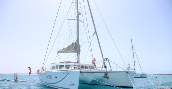 Fuerteventura: Private Luxury Catamaran to Lobos Island