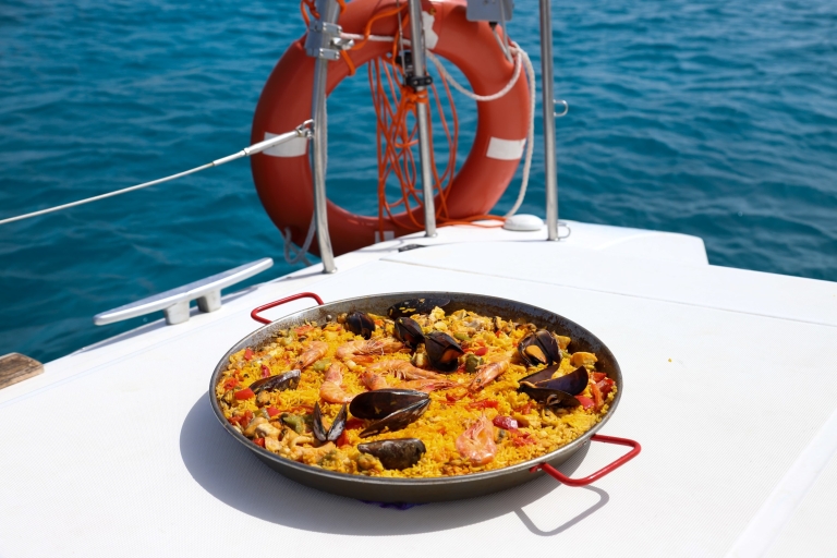 Fuerteventura: privé luxe catamaran naar het eiland Lobo4 uur Luxe