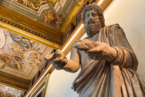 Florence: rondleiding door de Galleria degli Uffizi zonder wachtrijSla de wachtrij over met rondleiding in het Frans