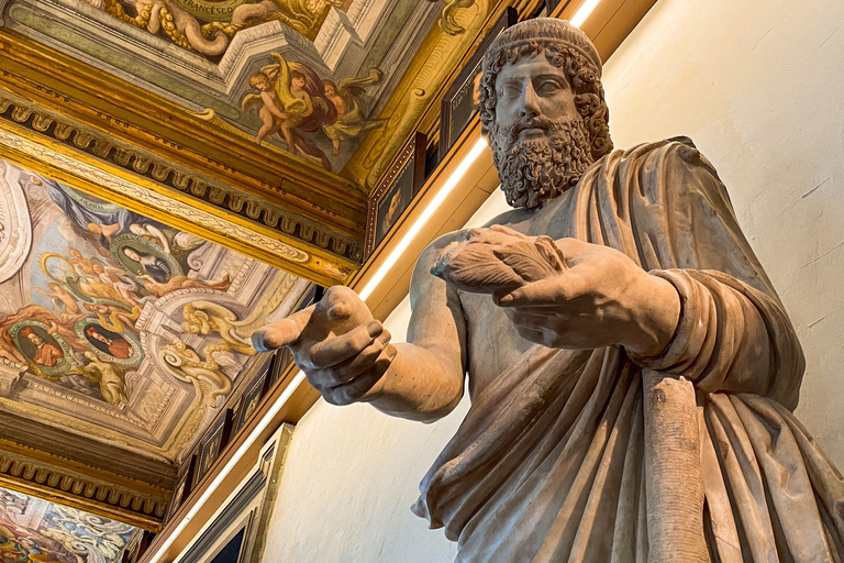 Florence: rondleiding door de Galleria degli Uffizi zonder wachtrijSla de wachtrij over met rondleiding in het Frans