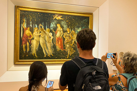 Florence: Skip the Line Uffizi Gallery Guided Tour Skip the Line Tickets with Guided Tour in French