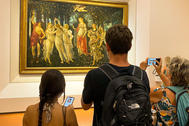 Florence: rondleiding door de Galleria degli Uffizi zonder wachtrijSla de wachtrij over met rondleiding in het Frans