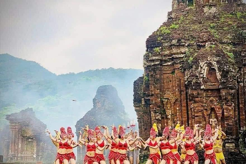 Hoi An/Da Nang: Golden Bridge, Marble Mt & My Son Sanctuary