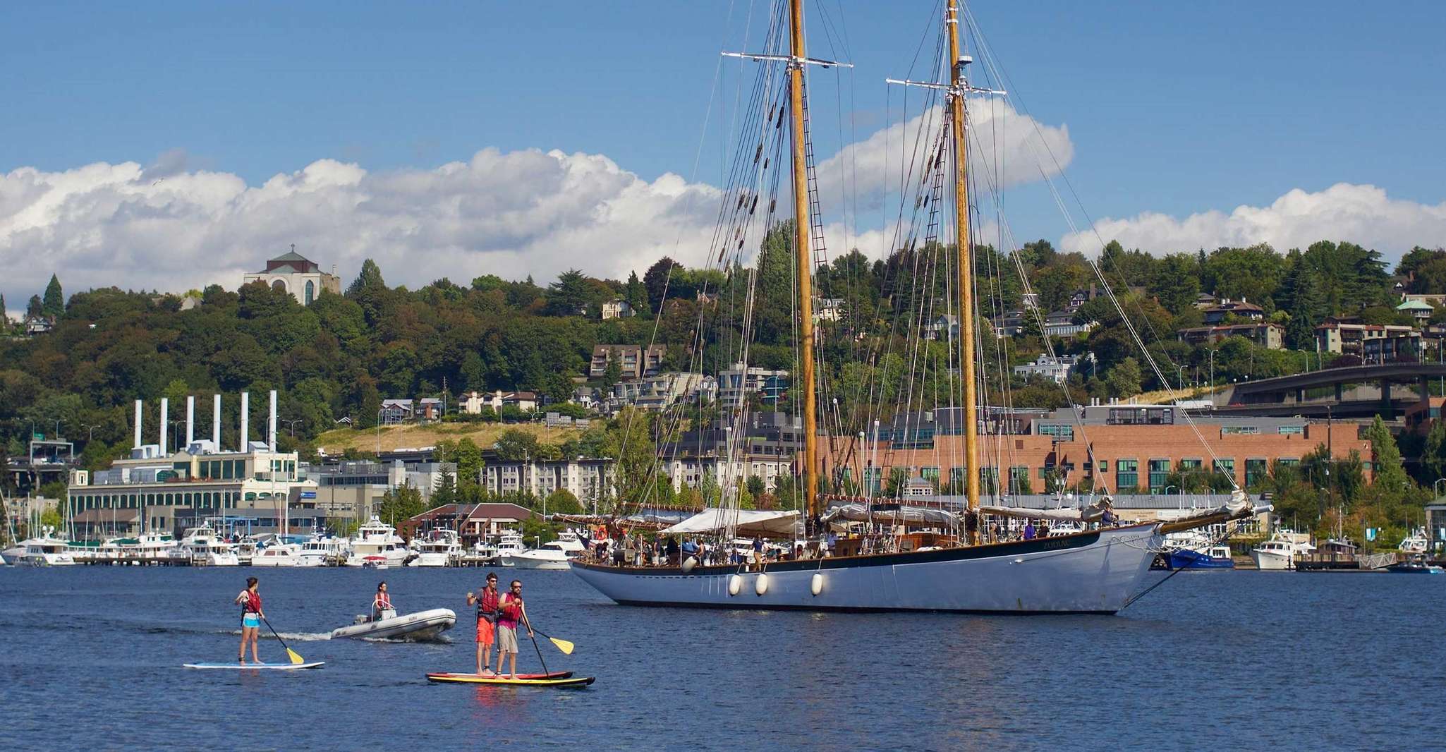 Seattle, croisière des écluses à une seule voie - Hizvo