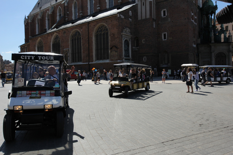 Krakow: City Tour by Electric Cart with Audioguide