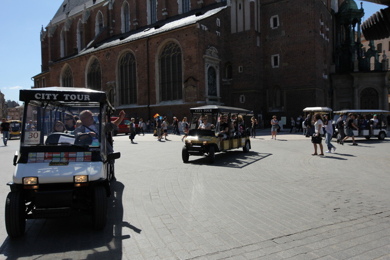 Krakow: City Tour by Electric Cart with Audioguide