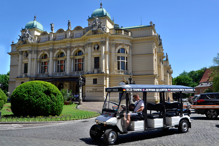 Krakow: City Tour by Electric Cart with Audioguide