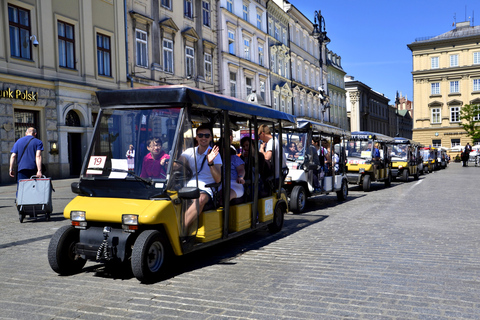 Krakow: City Tour by Electric Cart with Audioguide