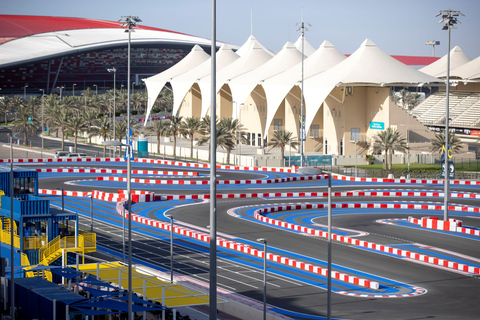 Abu Dhabi: karten op het Yas Marina CircuitYas Marina Circuit Kartzone