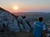 Rodi, Salakos-Profitis Ilias Escursione con il tramonto - Hizvo