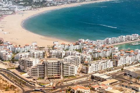 Agadir : visite de la ville, parc aux crocodiles et balade à dos de chameauOption standard