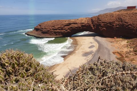 From Agadir: Legzira Beach and Tiznit Day Tour with Lunch