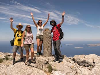 Rhodes: Hiking Tour to the Summit of Akramitis with Photos