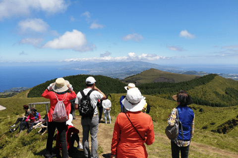 Sete Cidades: tour in jeep di un&#039;intera giornata e percorso a piedi