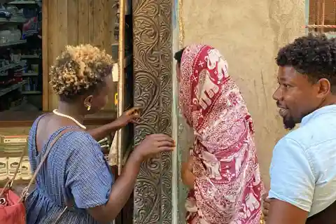 Lamu Island: Swahili Carved Doors Tour by Woman Woodcarver