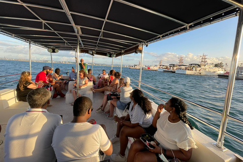 Vieux San Juan : croisière au coucher du soleil avec boissons et prise en charge à l'hôtel