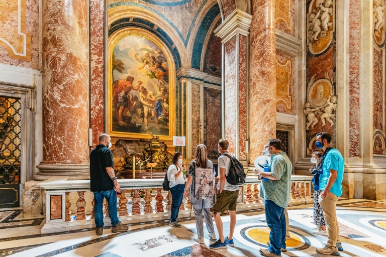 Rome : visite guidée de la basilique, de la place et des grottes Saint-PierreVisite guidée en anglais et italien