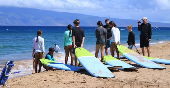 Maui: Group Surf Lesson