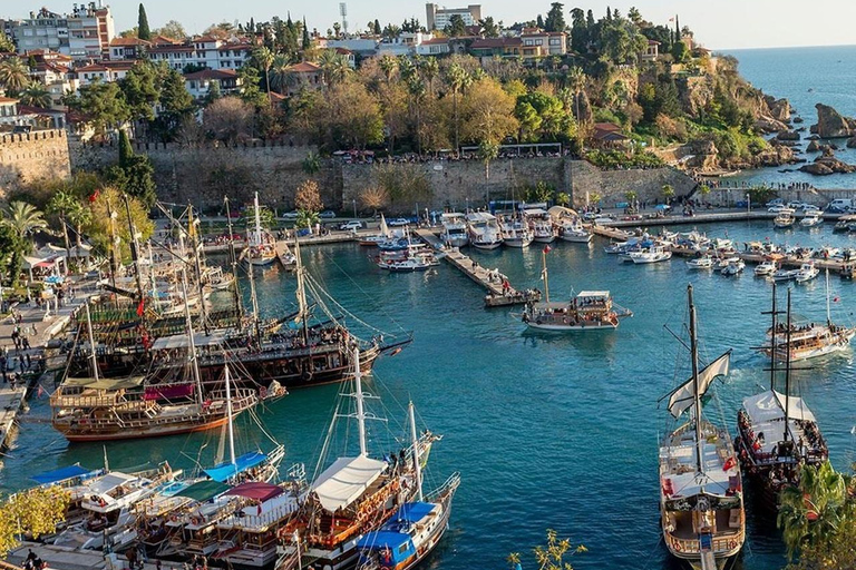 Antalya Old City Harbor Boat & Local Fish Bread Experience