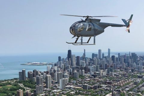 Chicago: volo privato in elicottero di 45 minuti per 1-3 persone