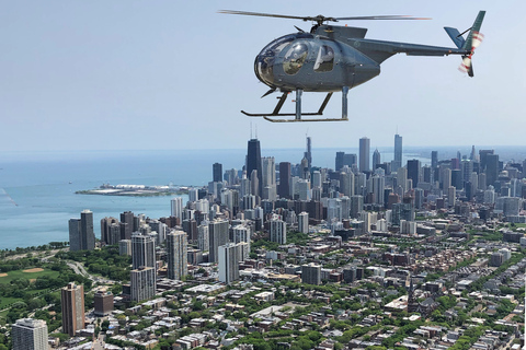 Chicago: 45-minuters privat helikopterflygning för 1-3 personerChicago: 45 minuters privat helikopterflygning för 1-3 personer