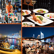 Ho Chi Minh City: Sunset Cyclo and Dinner Cruise Tour