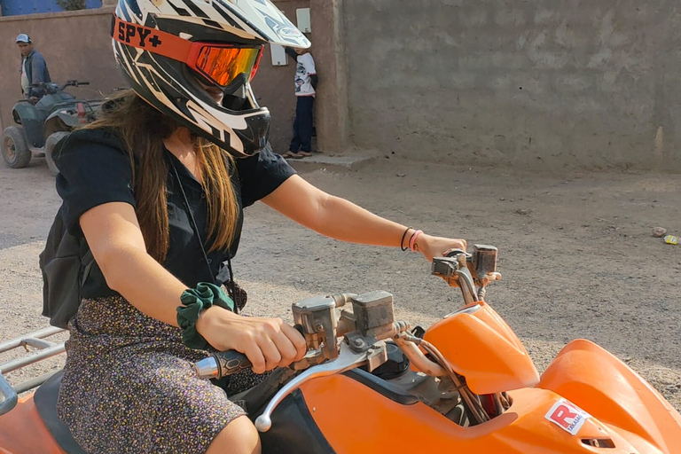 Marrakech : Palmeraie Quad Bike & Spa Traditionnel Marocain