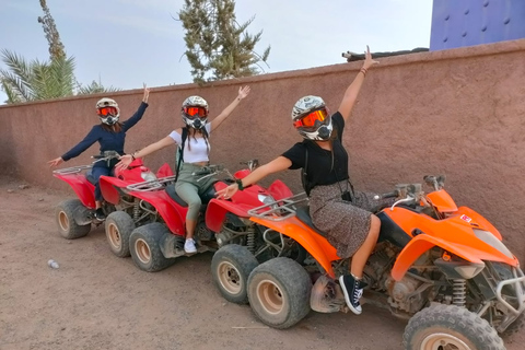 Marrakech: Palmeraie fyrhjuling och traditionellt marockanskt spa