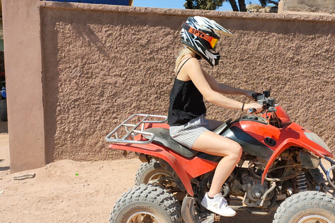 Marrakech : Palmeraie Quad Bike & Spa Traditionnel Marocain