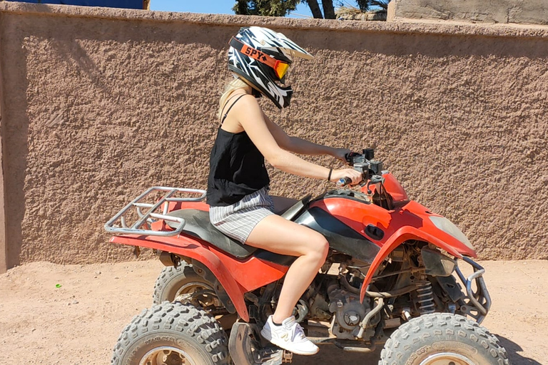 Marrakech : Palmeraie Quad Bike & Spa Traditionnel Marocain