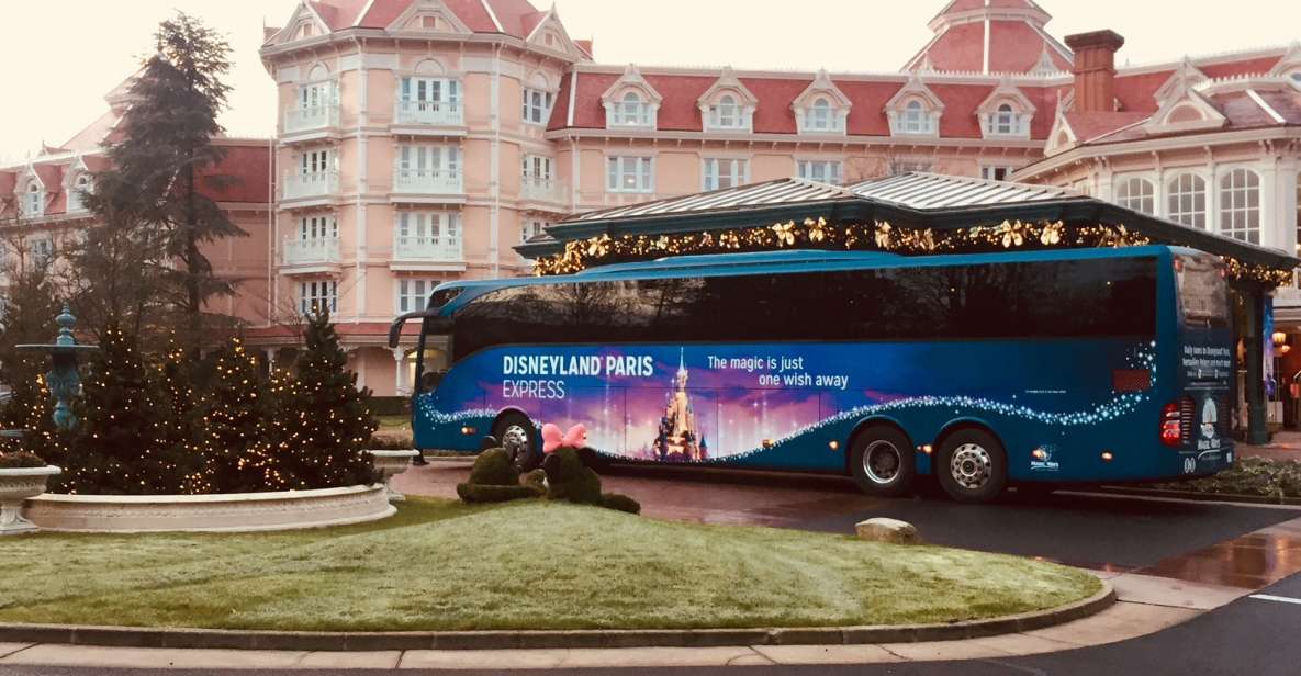 Paris: Disneyland® Express Tickets and Shuttle Transport 