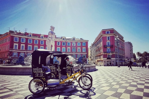 Nice: City Sightseeing Tour per fietstaxi met audiogidsOntdekkingsbezoek in Nice - 45 minuten