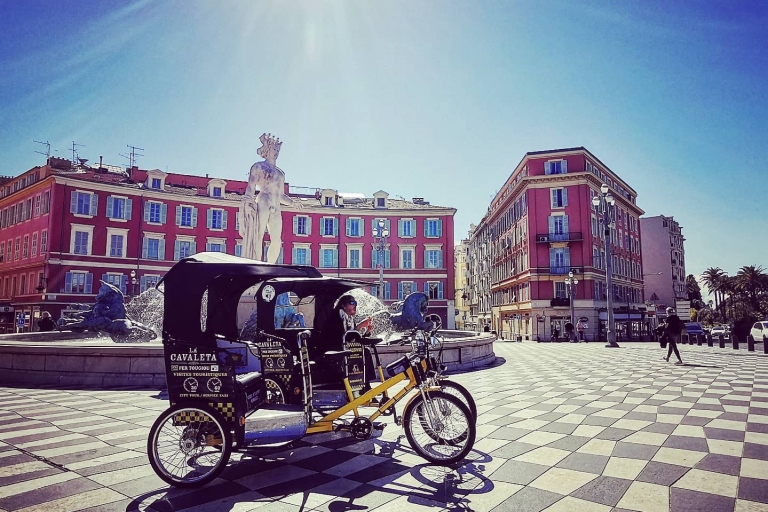 Nizza: Stadtrundfahrt mit dem Tretauto und Audioguide60 Minuten Stadtrundfahrt in Nizza: die große Tour