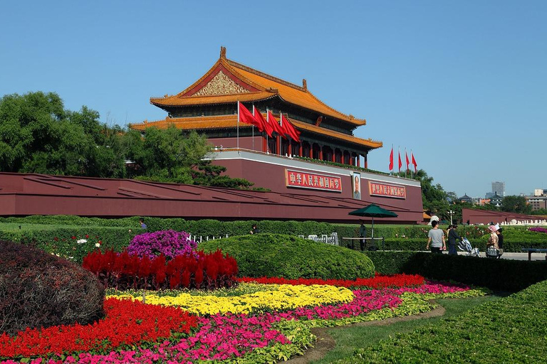 Pequim: Registo de entrada na Praça Tiananmen