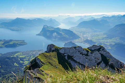 Vanuit Bazel: Vierwoudstedenmeer &amp; Pilatus in een privé dagtripVanuit Bazel: het Vierwoudstedenmeer en de Pilatus in een dagtrip met privévervoer