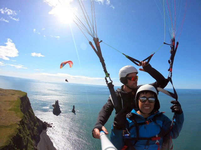 Visit Vík Paragliding Tandem Flight in Vik