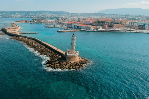 From Rethymno: Chania city, Kournas lake & Argyroupoli