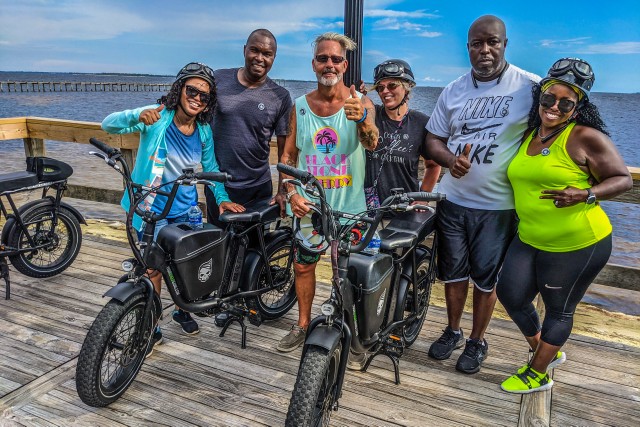 Visit Panama City Biker Gang Happy Hour E-Bike Adventure in Panama City, Florida