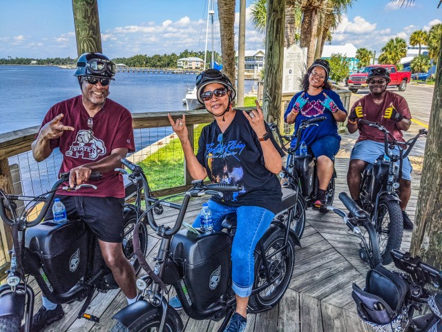 Visit Panama City Biker Gang E-Bike Adventure in Panama City Beach