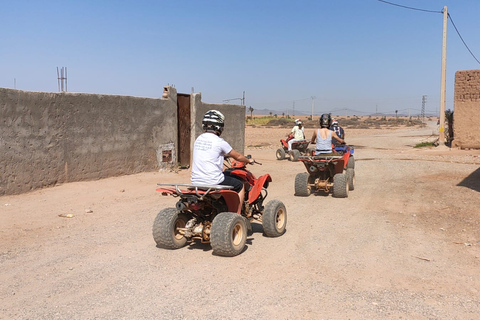 Marrakech : Palmeraie Quad Bike & Spa Traditionnel Marocain