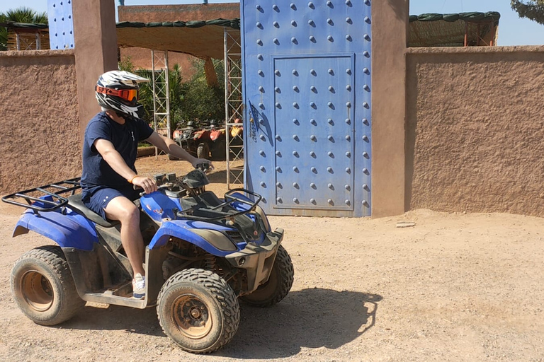 Marrakesch: Palmeraie Quad Bike & traditionelles marokkanisches Spa