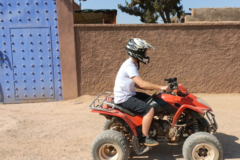 Marrakech: Palmeraie quad & traditionele Marokkaanse spa