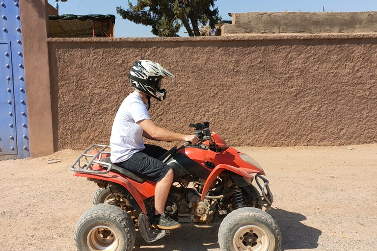 Marrakech: Palmeraie quad & traditionele Marokkaanse spa