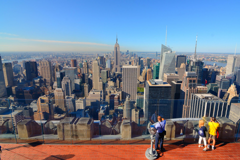 NYC: Midtown, Empire State Building & Top of the Rock Tour Combo: Empire State Building Guided & Top of the Rock Ticket